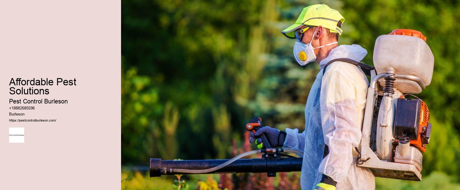 Pest Control Burleson Tx